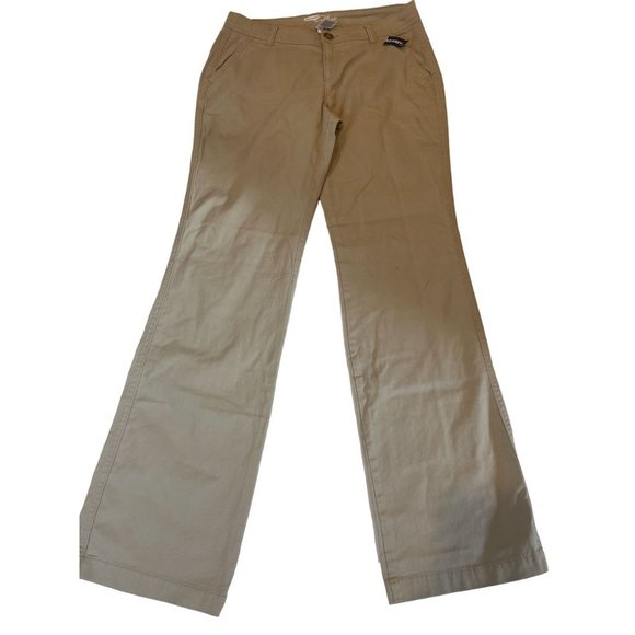 NWT Old Navy Women Chino Pant V/306028 the Flirt Flare Leg Stretch Khaki Size 4 - Picture 1 of 9